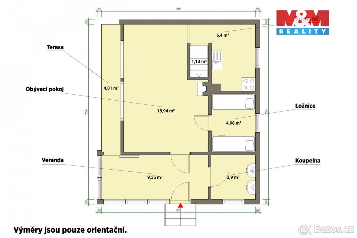 Prodej chaty, 75 m², Velký Rybník, Hroznětín - 7