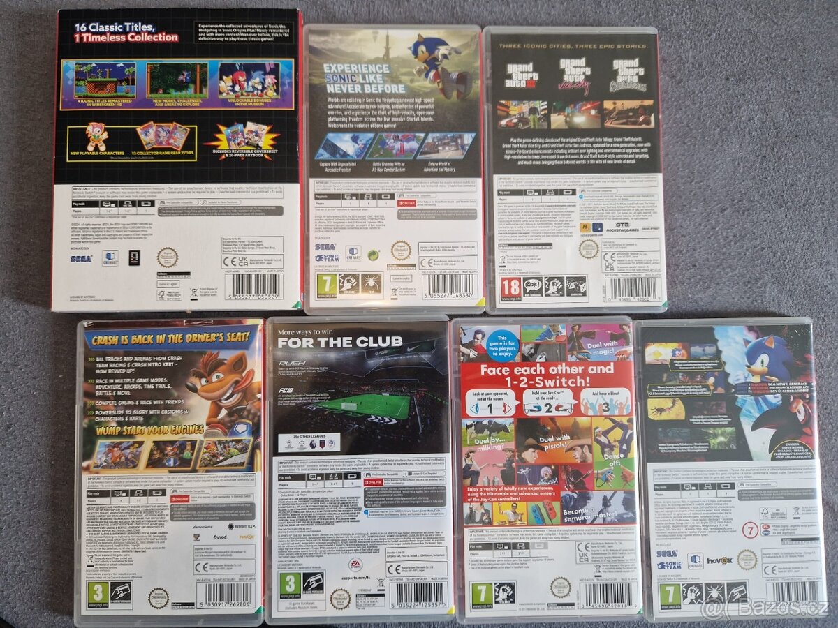 Nintendo Switch OLED (2025) + 7 her + příslušenství - 7