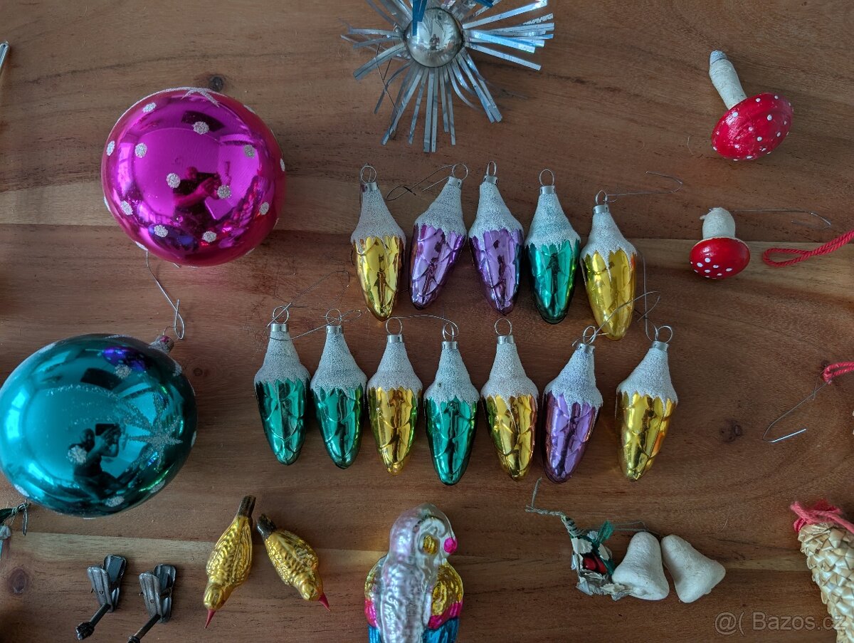 Retro ozdoby na stromeček - 7
