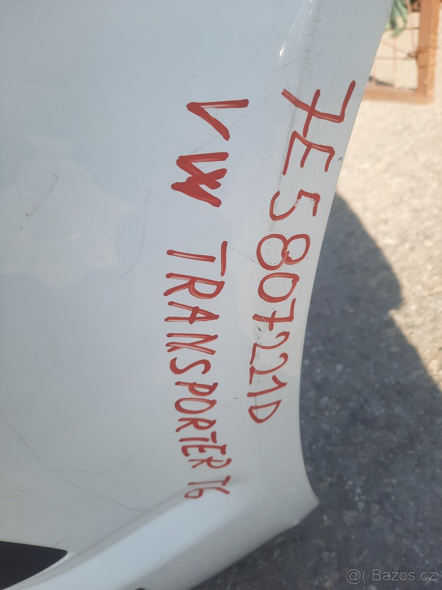 vw T6 multivam - predni naraznik 7E5807221D - 7