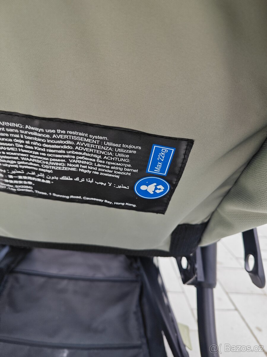 Silver Cross Click Sage kočárek do letadla - 7