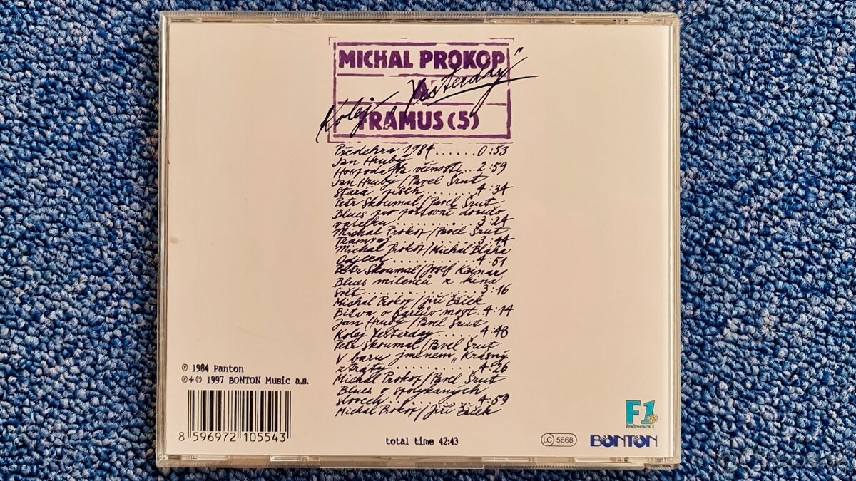 CD Michal Prokop & Framus 5 - Kolej "Yesterday" - 7