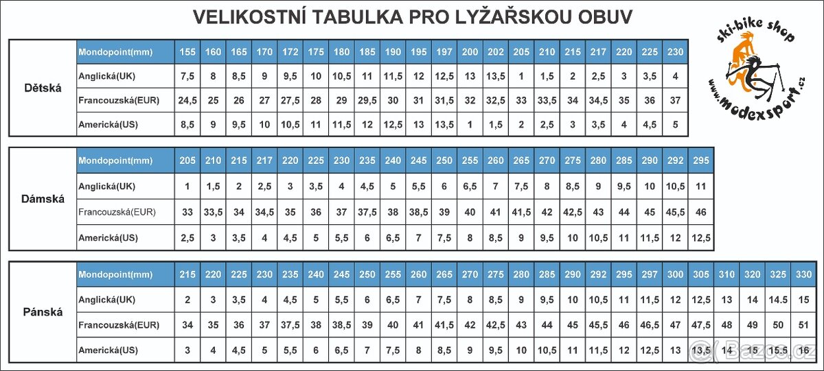 LYŽÁKY NORDICA VEL. 22,5 EU - 7