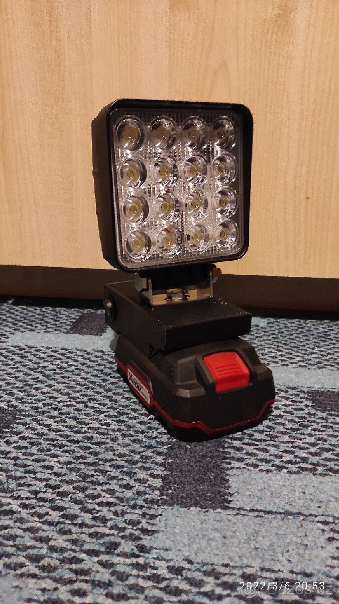 Led světlo pro baterie Milwaukee/Parkside/Makita - 7