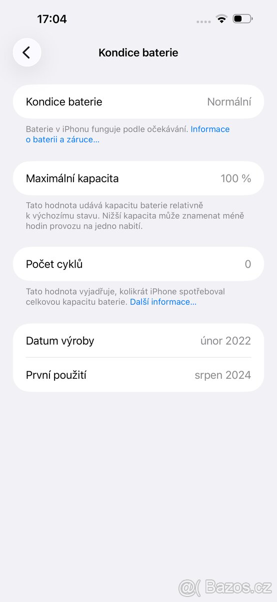 iPhone 15 PRO MAX 256 GB - Top stav - 100% kondice baterie - 7