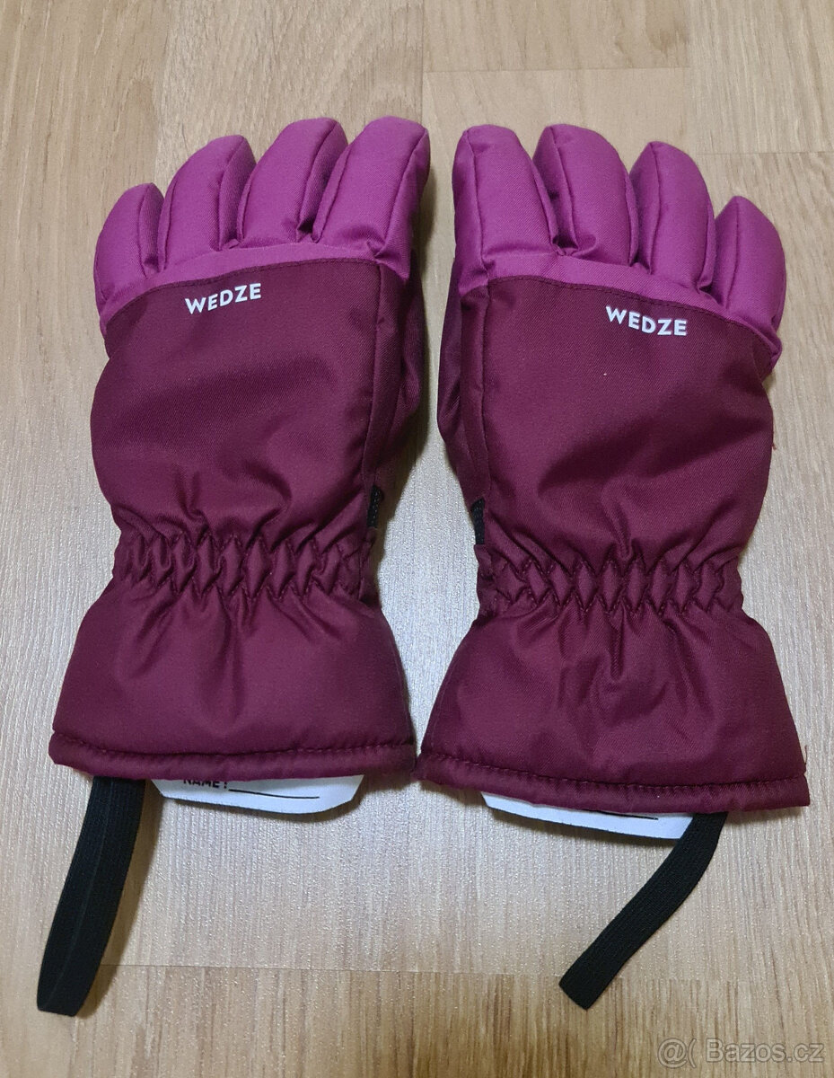 Dětské rukavice LEKI Max Junior black-lime, vel.4 - 7