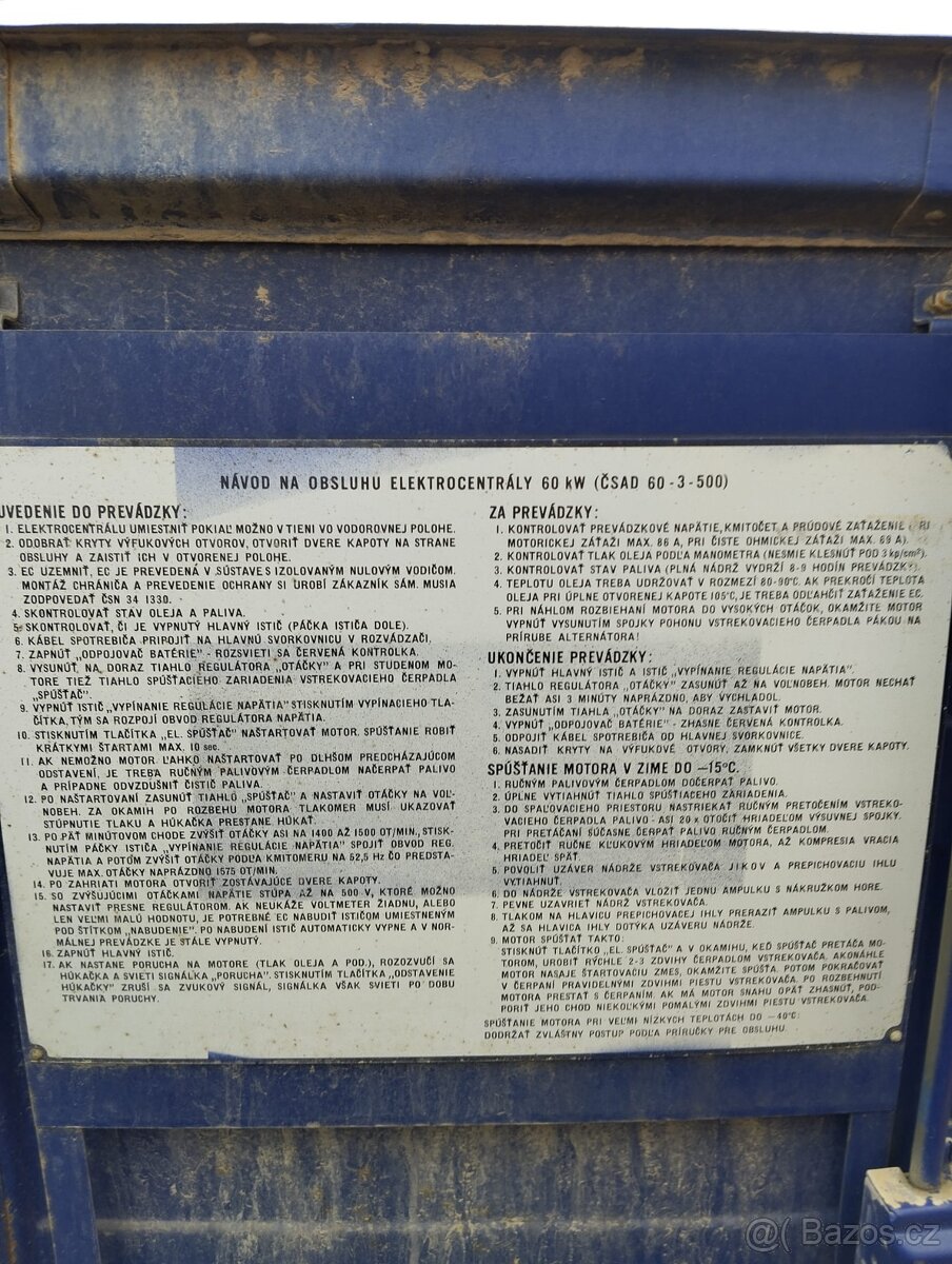 Elektrocentrála 60kW - 7