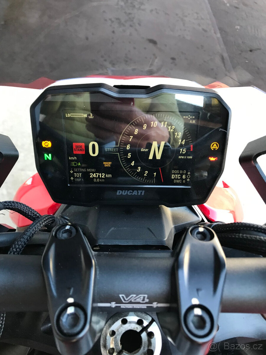 Ducati Streetfighter V4S, původ ČR, odpočet DPH - 7