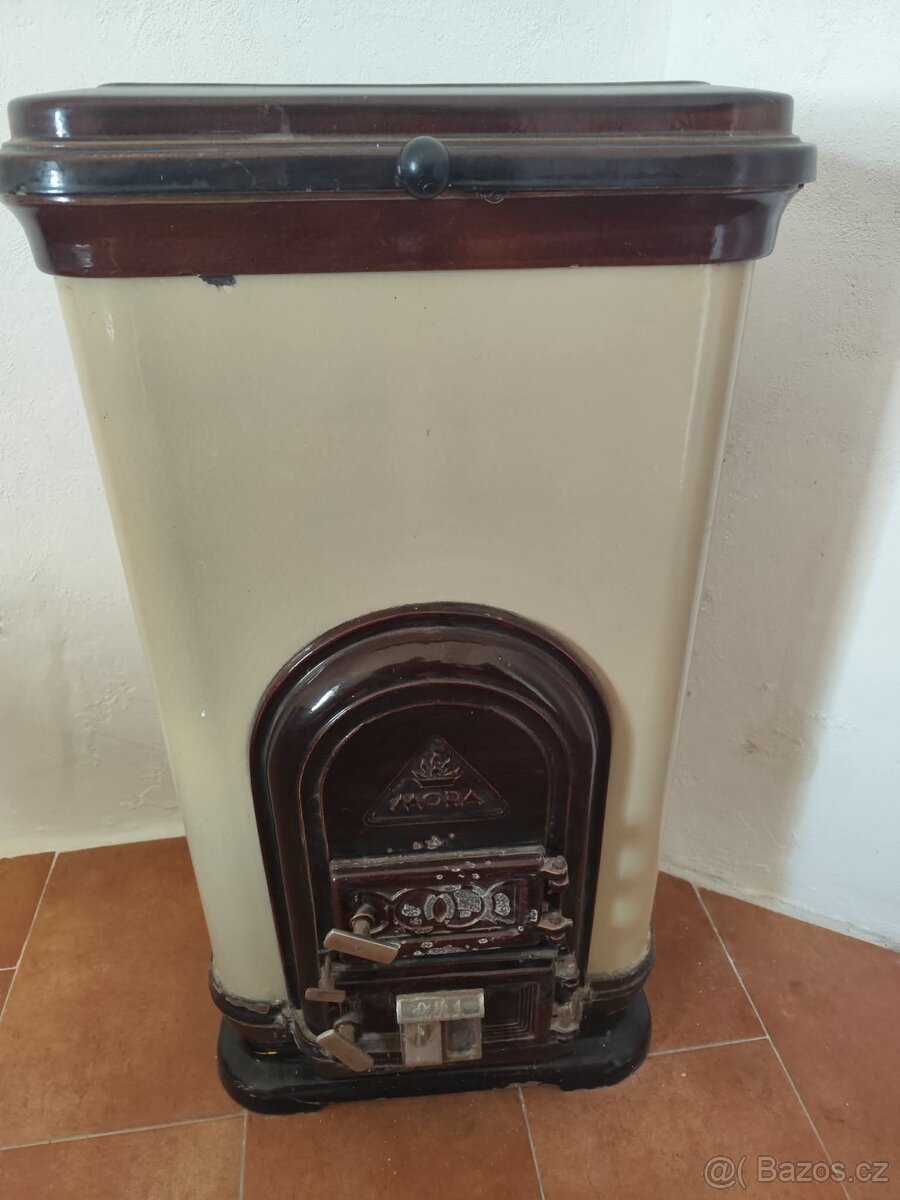 retro lednice Calex, stará kamna - 7