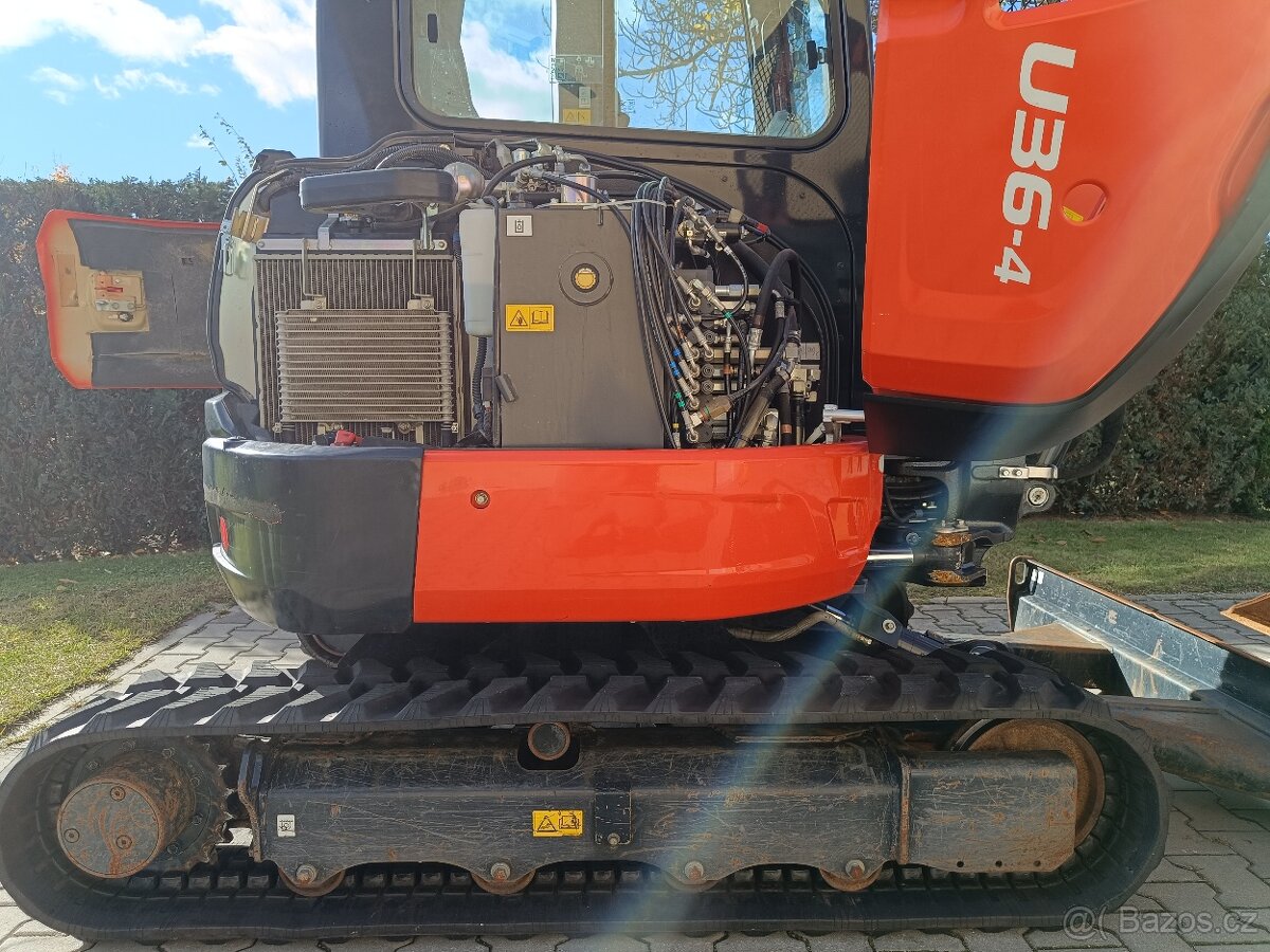 Minibagr Kubota U 36-4 r.v.2021 - 7