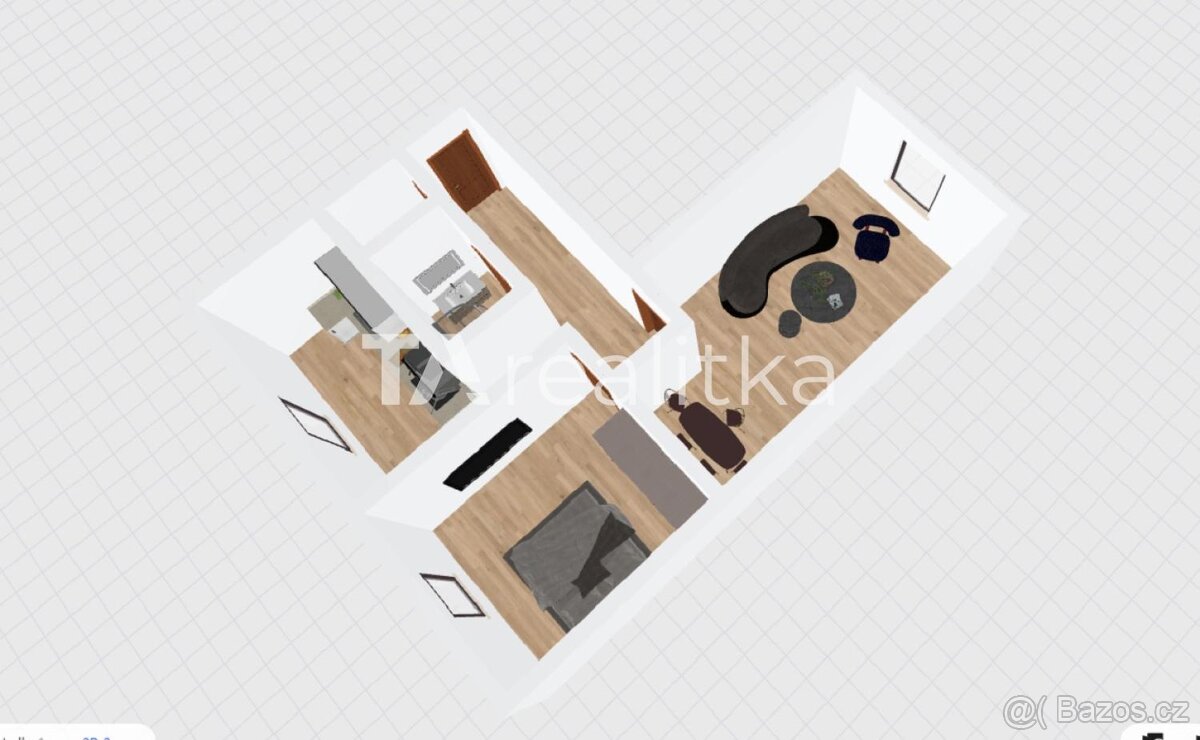 Pronájem byt 2 + 1, 56㎡ Orlová 73514 - 7