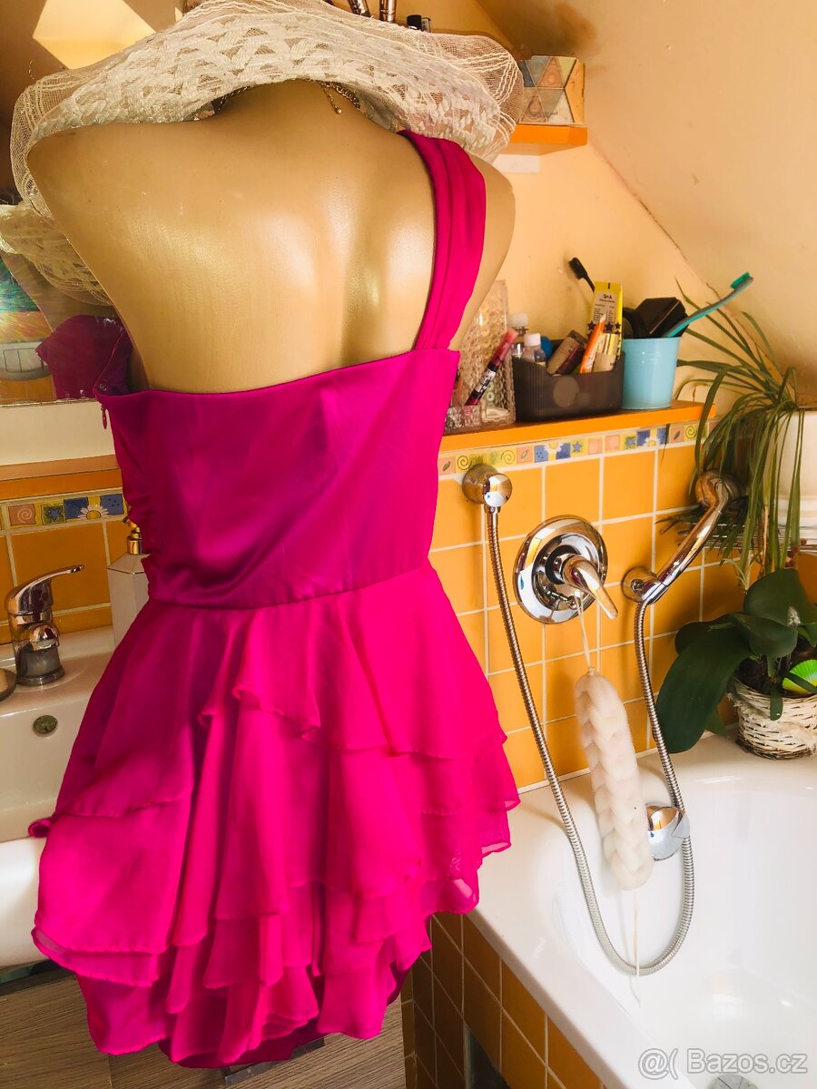 saty # spolecenske# hostnasvatbu# magenta# fuchsiova - 7