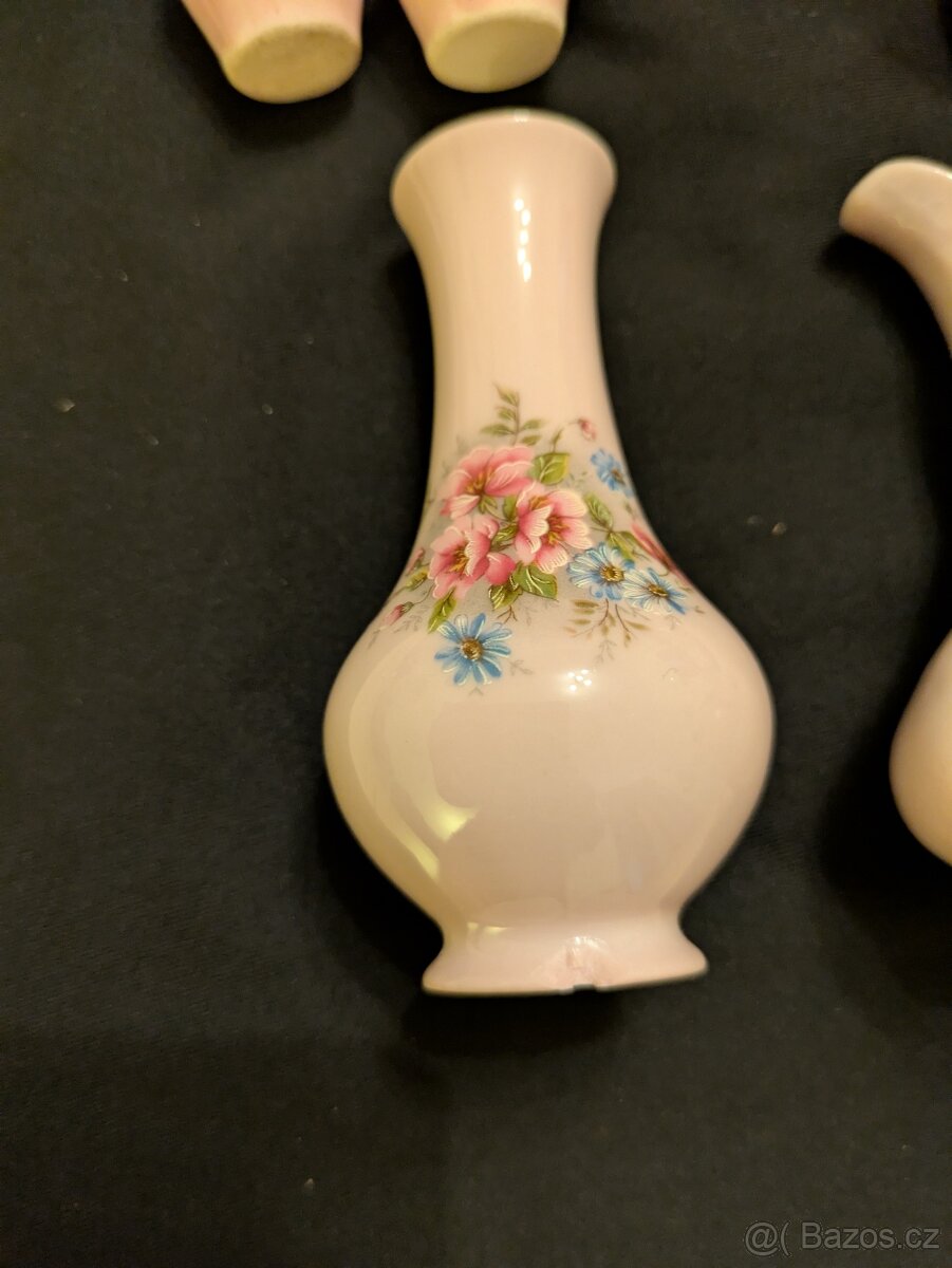 Růžový porcelán 21ks - 7