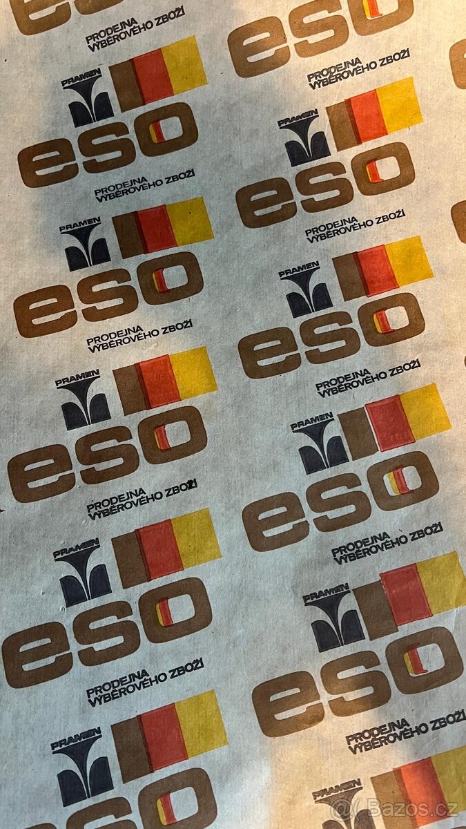 Retro originál balicí papíry - 7