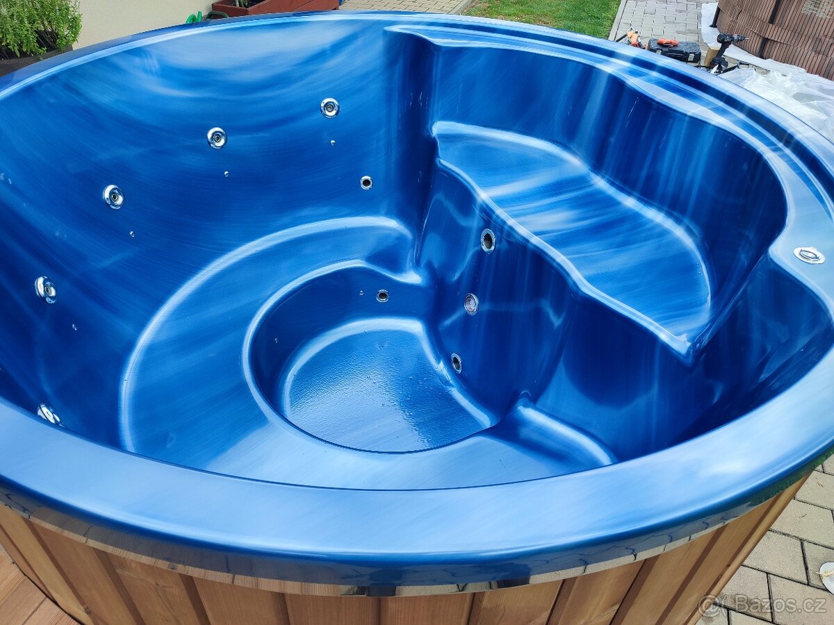 Koupací sud (ThermoWood - full set) včetně filtr. systému - 7