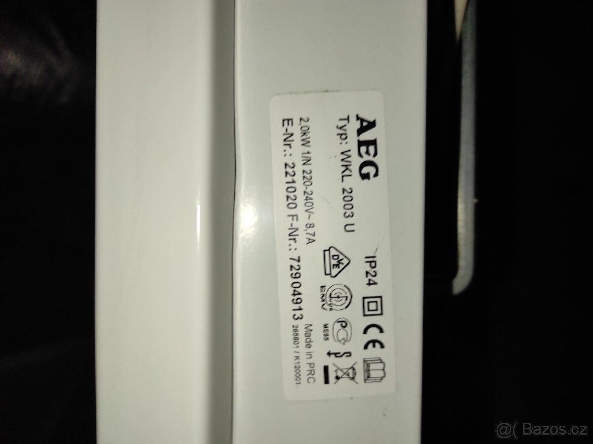 Nástěnný konvektor AEG WKL 2003U - 7