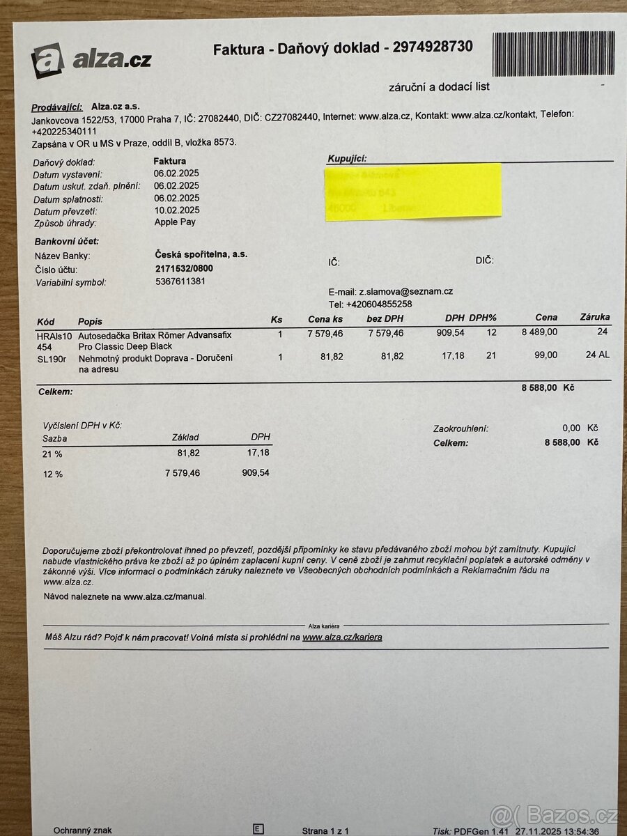 Autosedacka Britax Romer - 7