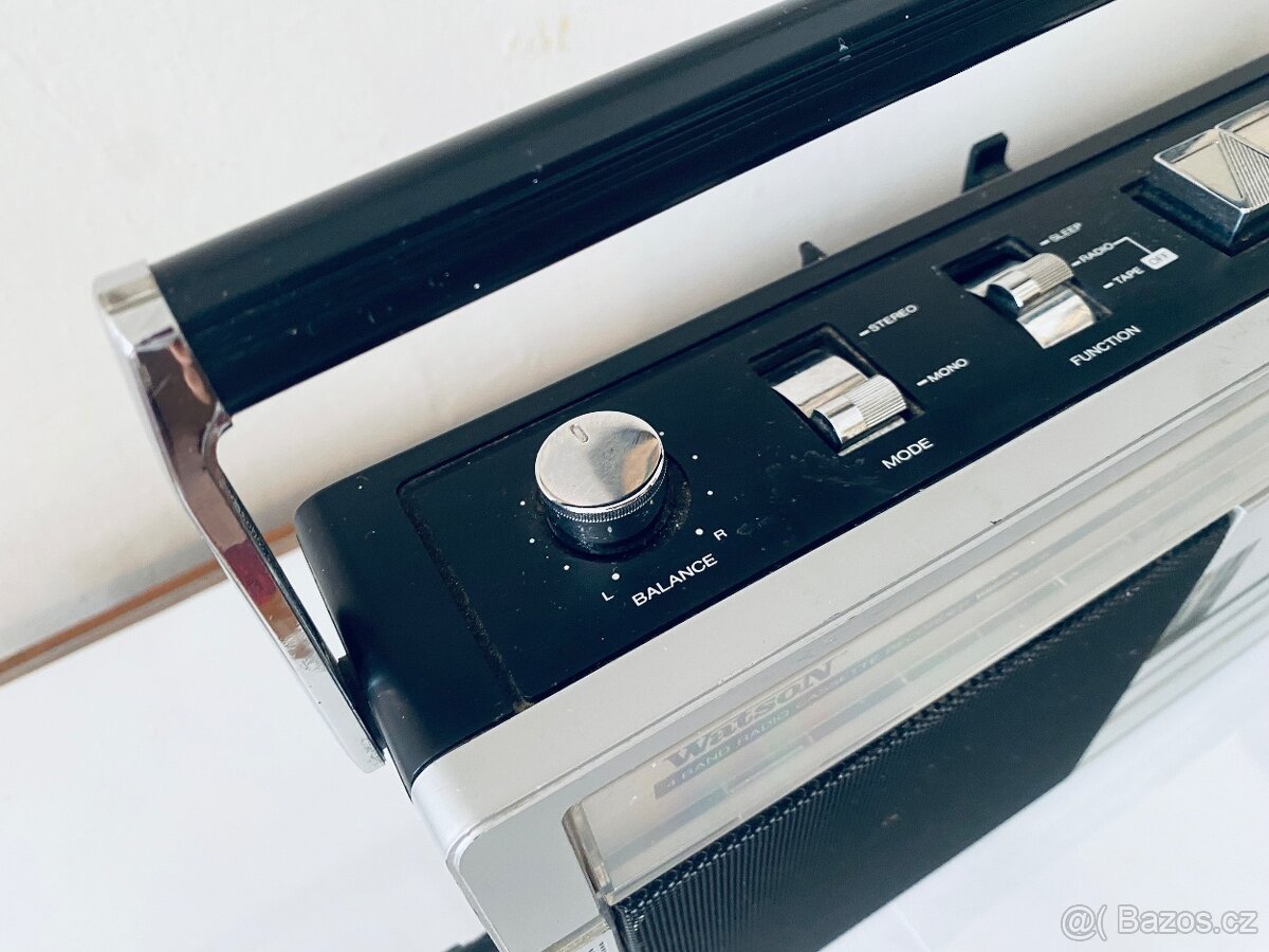 Radiomagnetofon Watson mod.516, 80.léta. - 7