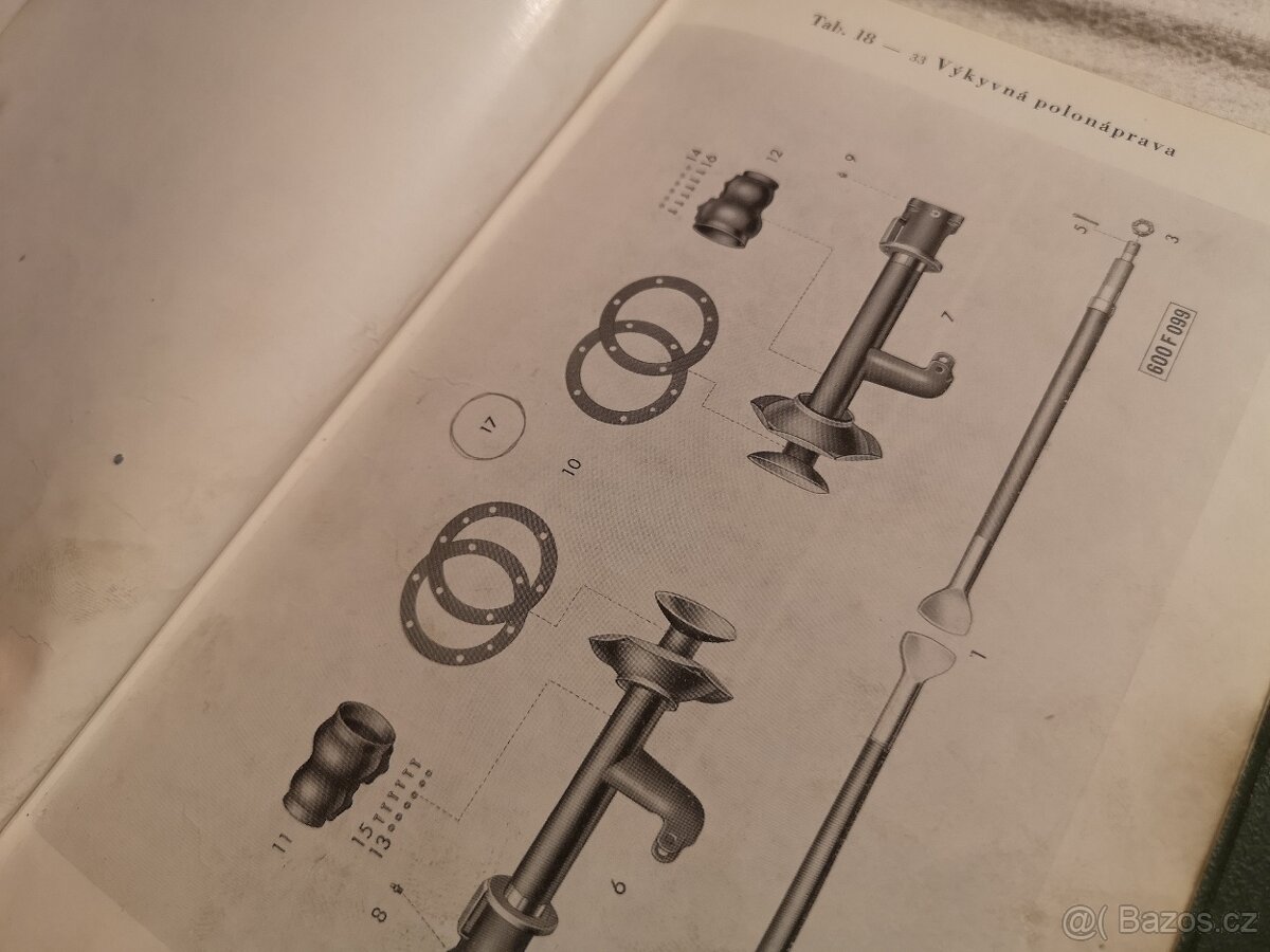 TATRAPLAN Tatra T600. Seznam nd - 7