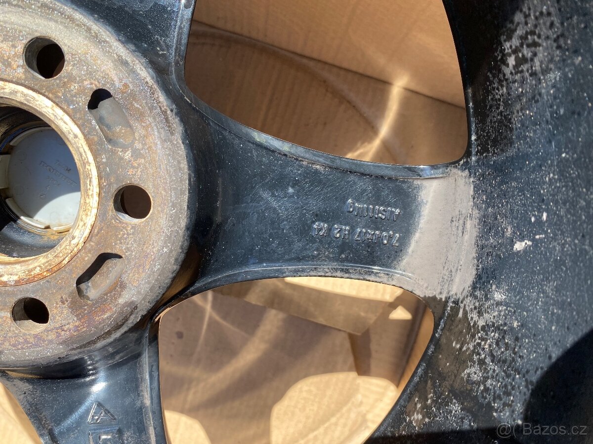 5x108 R17 7J ET50 Borbet - 7
