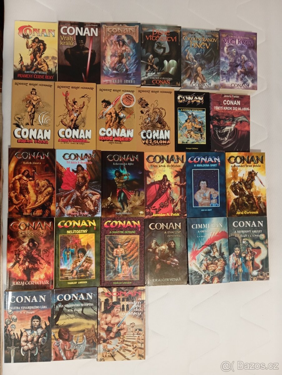 Sbírka Barbar Conan a sbilé příběhy od R.E.Howarda - 7
