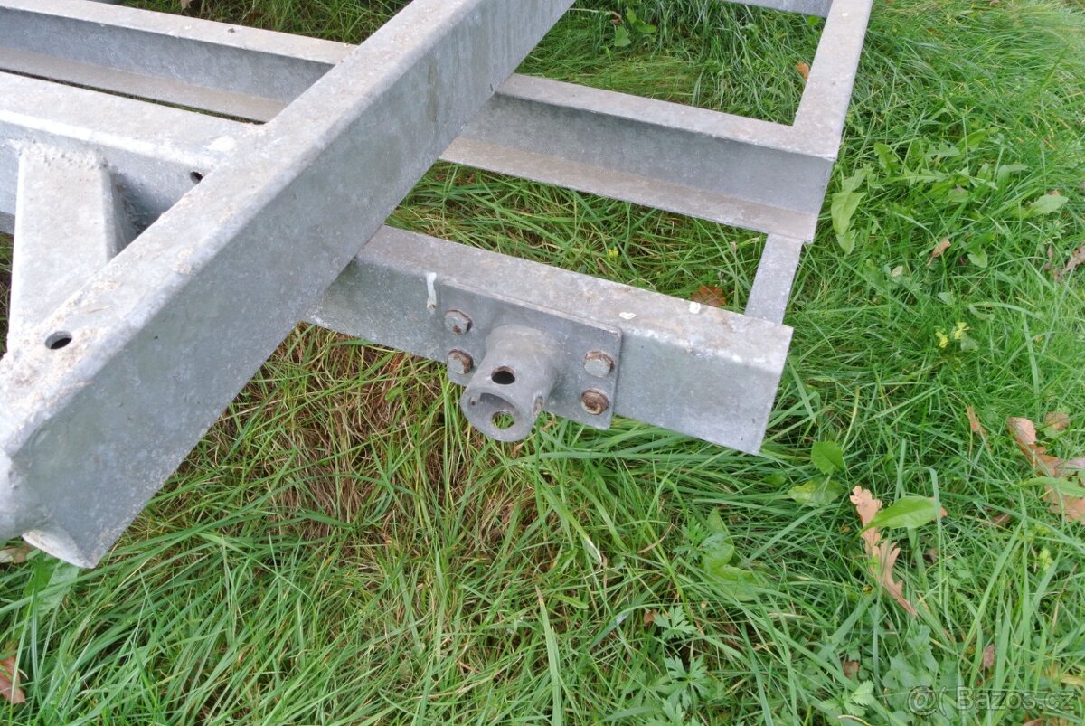 nakladní přívěs, 3stranný sklapěč, 2700kg, 300x180x40cm - 7