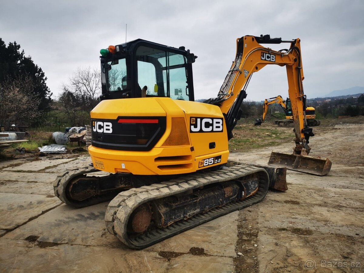 Minibagr bagr Jcb 85-z2 yanmar,kubota - 7