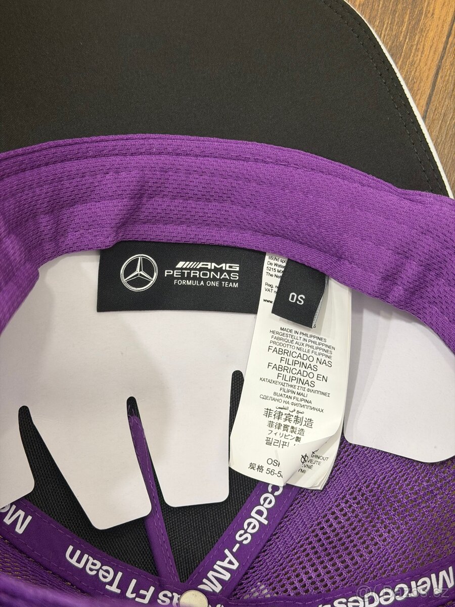 Mercedes AMG Petronas Formula 1 Lewis Hamilton Driver Cap - 7