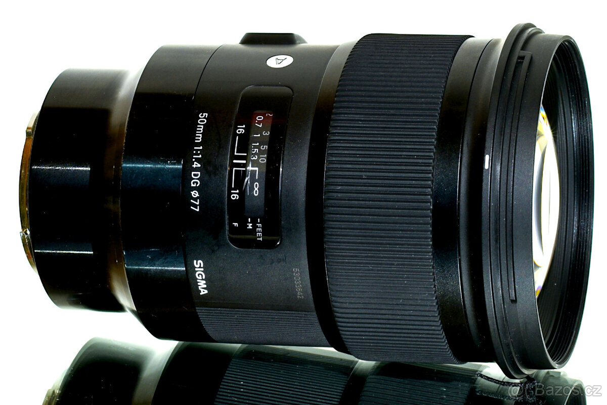 Sigma 50 mm f/1,4 DG HSM Art pro Sony E - 7