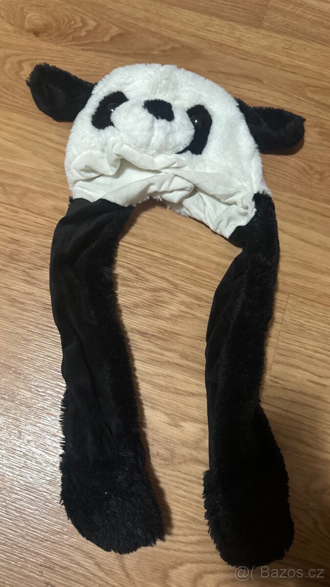 Dětské čepice Stitch,Pokemon,panda s hýbajícími ušima - 7