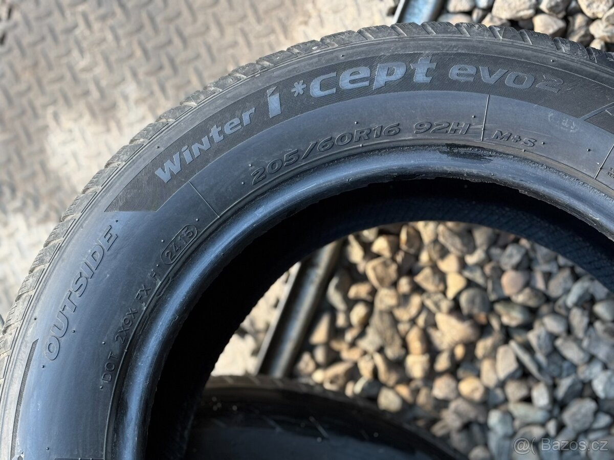 205/60/16 - Hankook zimní sada pneu - 7