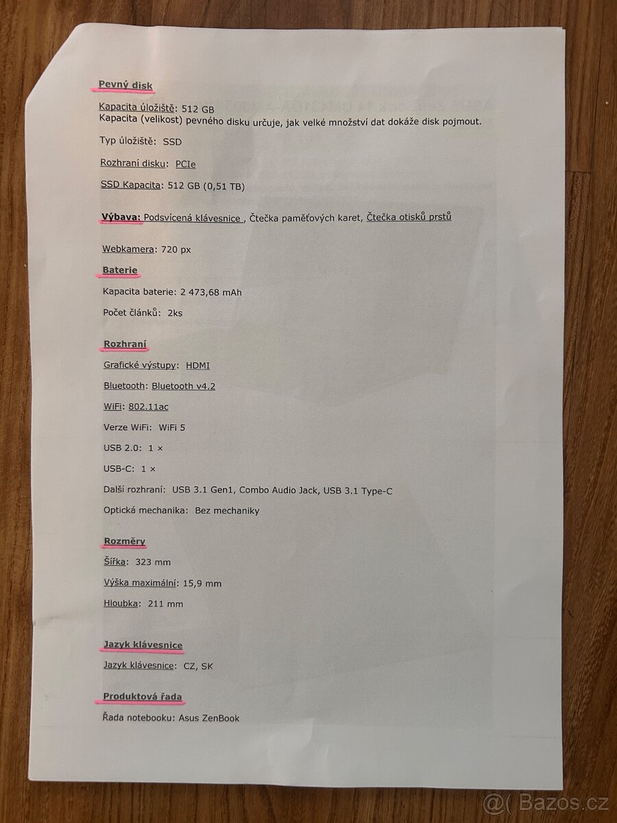 Notebook ZetBook - 7