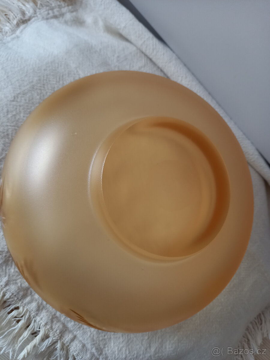 Broušená skleněná mísa - 7