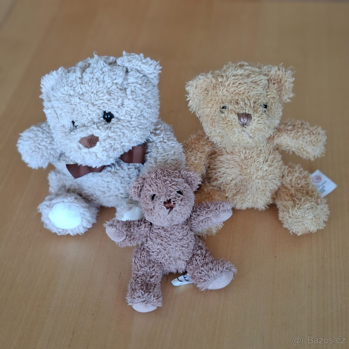 Set medvídek 3x, největší 30 cm - 7