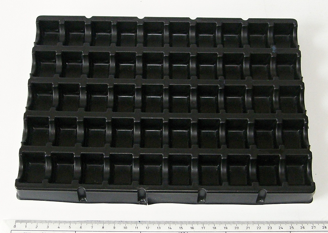 Plastová plata pro drobné součástky, materiál - 7