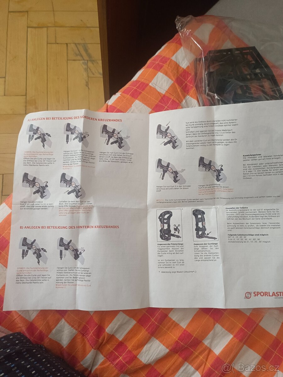 Kolenní ortézy Sporlastic - 7