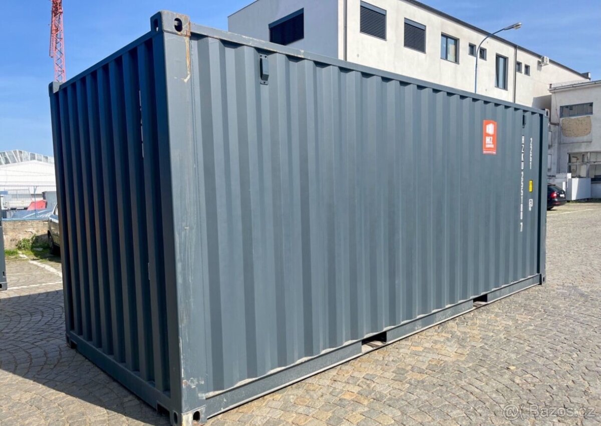 Skladový kontejner 20' - ČESKÁ TŘEBOVÁ - RAL 7016 - 7