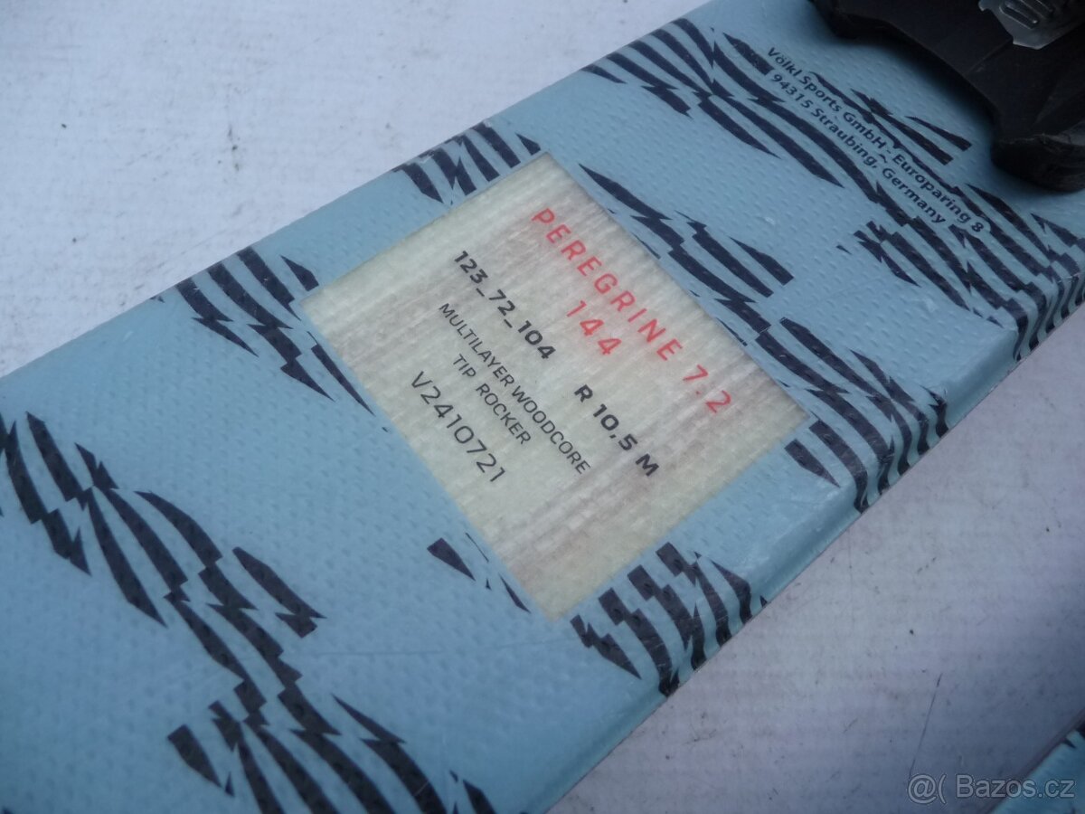 155. lyže VOLKL PEREGRINE 7.2 - 144 cm sezona 24/25 Top Stav - 7