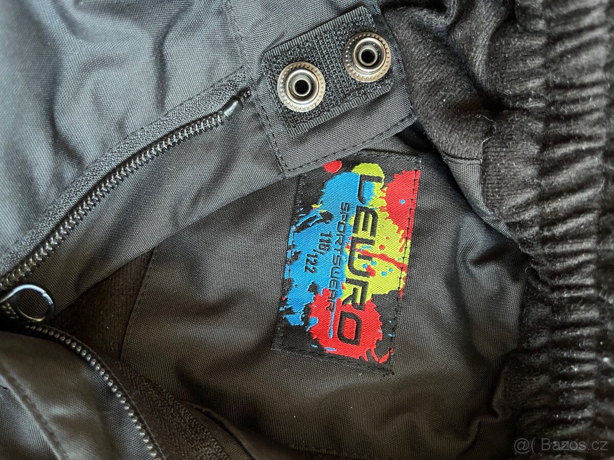 Lyžařské rostoucí dětské kalhoty Lewro v. 118-140 - 7