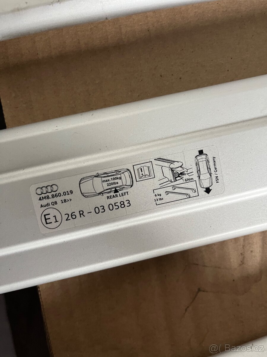 Střešní nosiče Bmw Audi Mercedes - 7