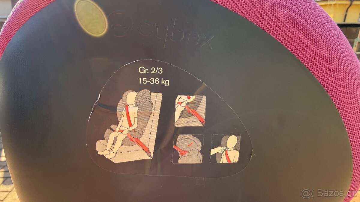 Autosedačka CYBEX Solution 15-36 kg - 7