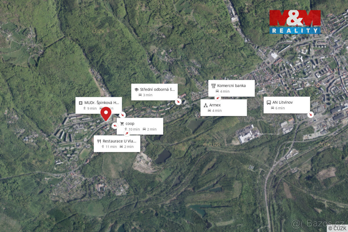 Prodej bytu 4+1, 84 m², Litvínov, ul. Hamerská - 7