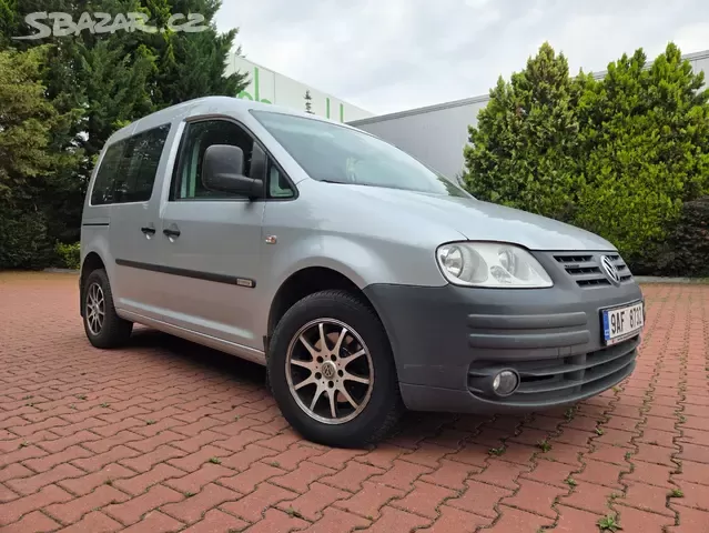 VW Caddy 1.9TDI 77kW 2009,tažné,bez koroze,serviska - 7