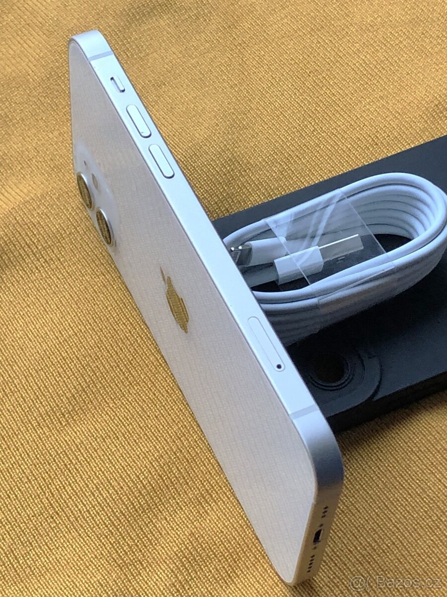 TOP STAV - Apple Iphone 12 64GB bílý baterie 100% - 7