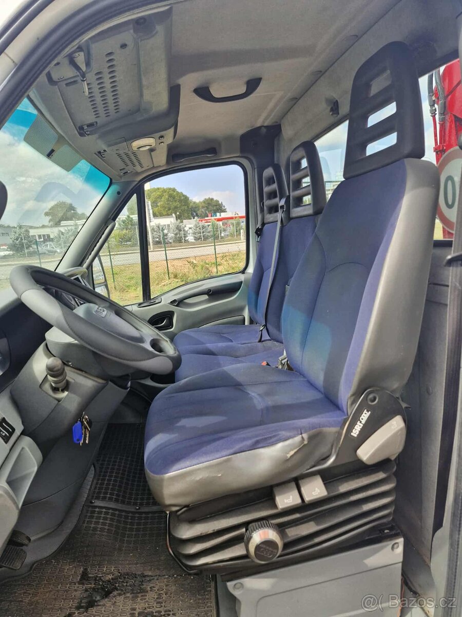 Iveco daily kontejner + hydraulická ruka - 7