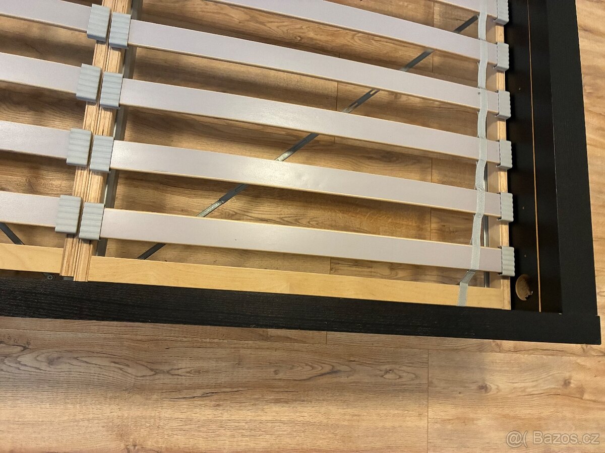 Postel s roštem Ikea - 7