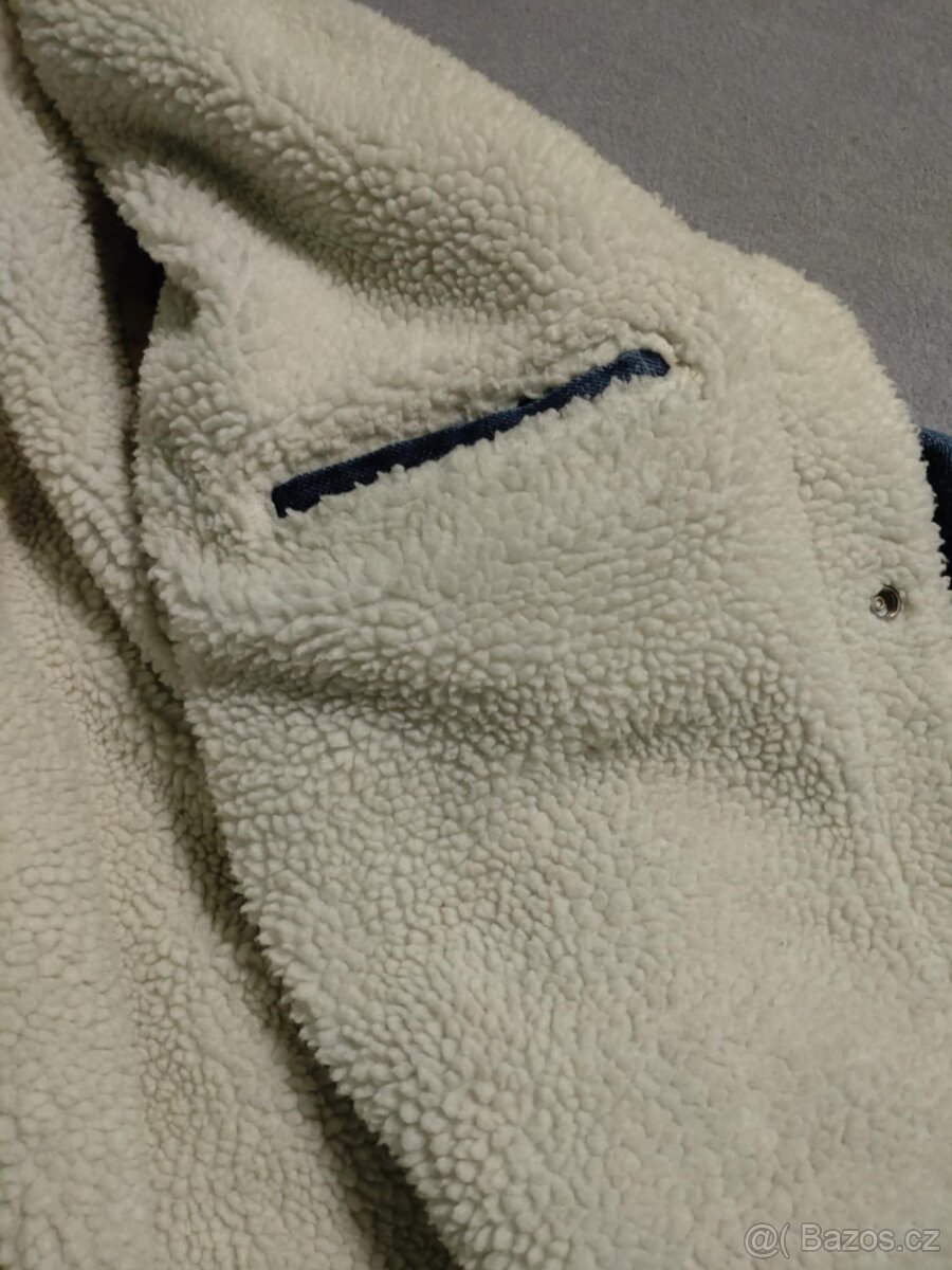 RIFLOVÁ BUNDA LEVI'S KOŽÍŠEK XXL - 7