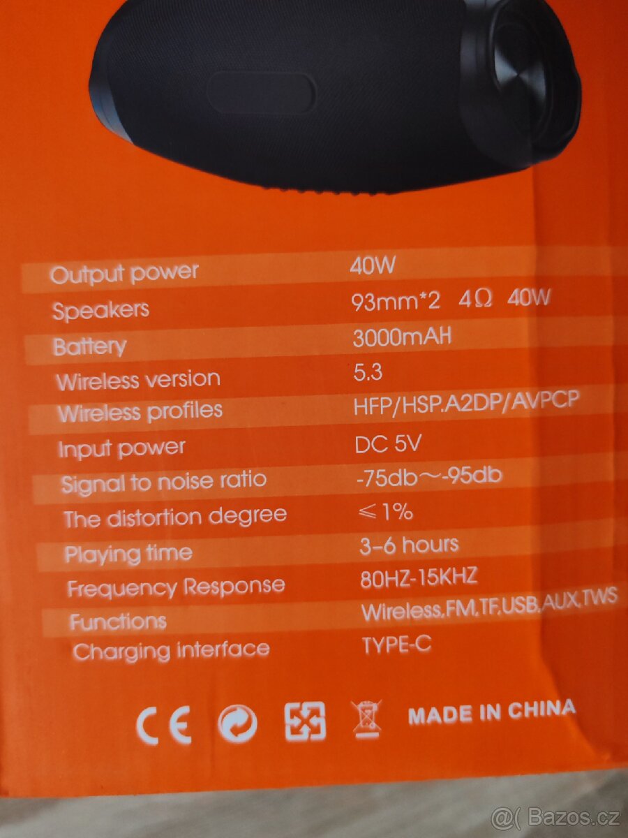 Prodám Bluetooth reproduktor - 7