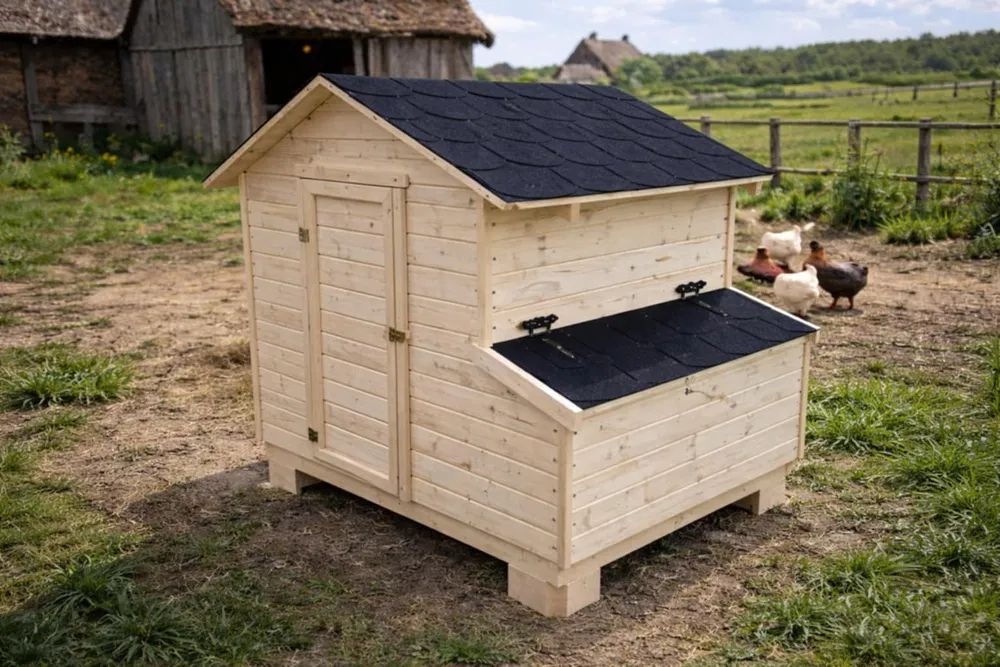 Kurník pro 10-12 slepic - 7