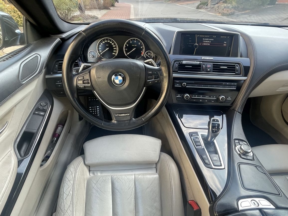 BMW 650i, 4.4 benzin, 2.majitel, 100% SERVIS, NOVÁ STK - 7